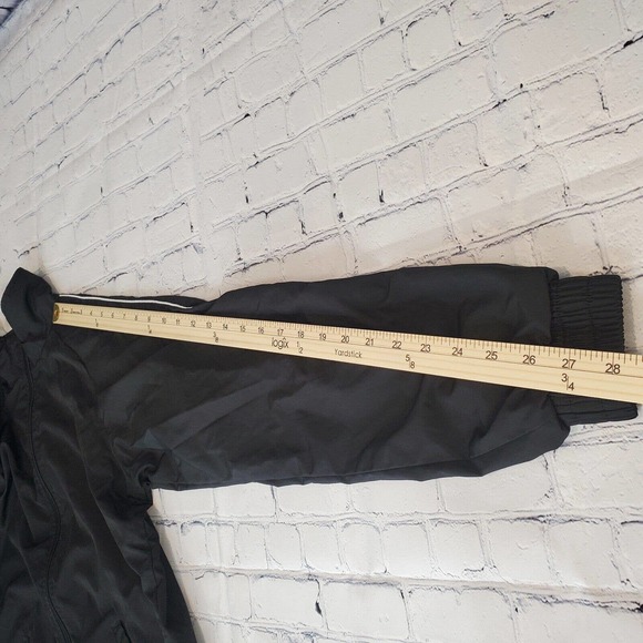 IXSPA Jacket Womens Medium Black Full Zip Windbreaker Lightweight Long Sleeve - Picture 9 of 10